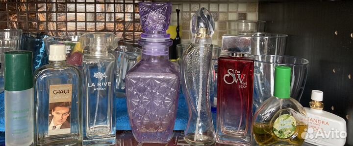 Флаконы пузырьки от парфюмов