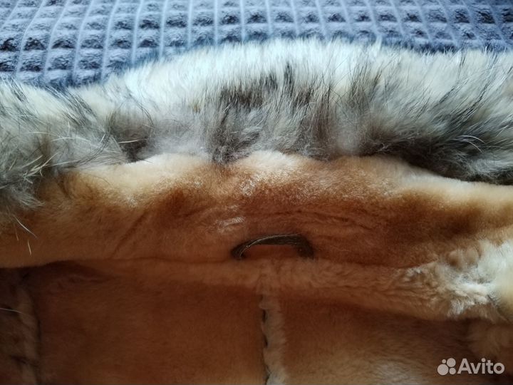 Дубленка женская бу