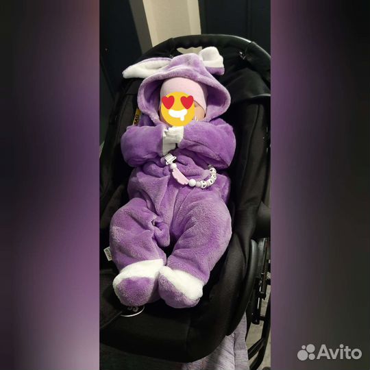 Комбинезон флисовый 62р