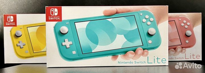 Nintendo Switch Lite (бирюзовый)