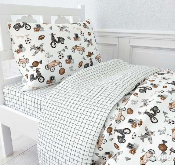 Детское постельное белье новое