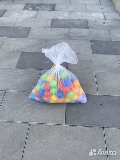 Цветные пластиковые шарики для сухого бассейна