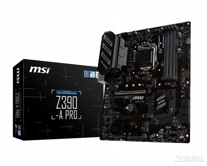 MSI Z390 a-pro + i3 8350k