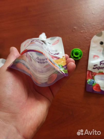 Многоразовые пакеты для пюре