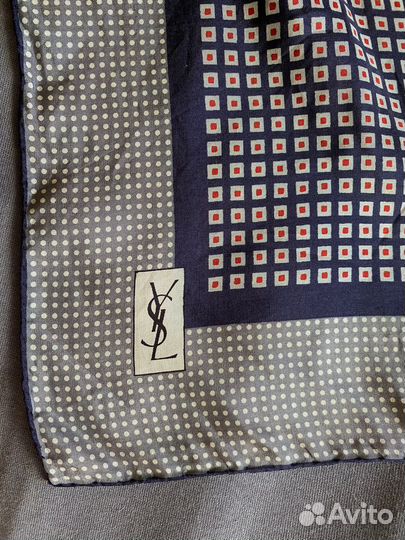 Шелковый платок YSL