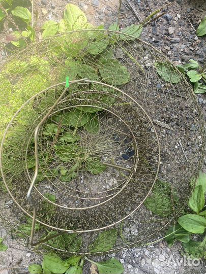 Садок рыболовный металлический