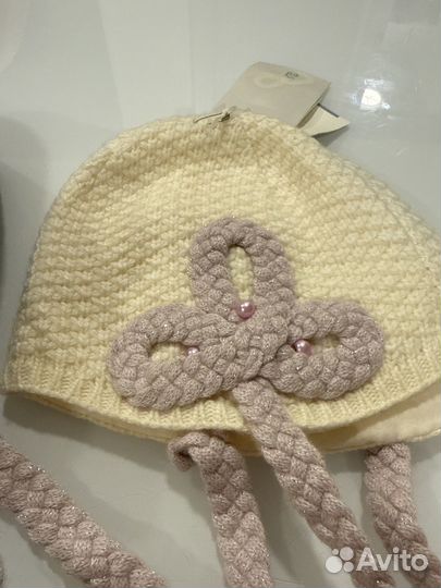 Шапочка для девочки 48-50