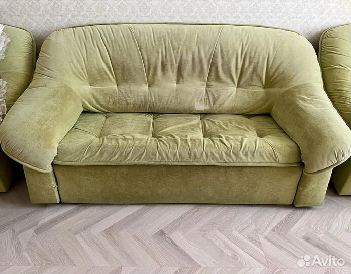 Диван и 2 кресла