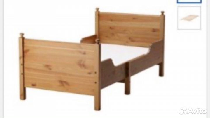 Детская кровать IKEA раздвижная