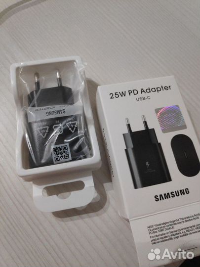 Быстрая зарядка для Samsung 25W Quick Charge 3.0