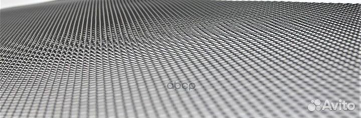 Сетка радиатора 1000х250, 16 мм черная, горизон