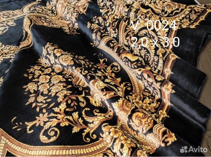 Ковер Шелковый Иранский машина ручная работа Qum