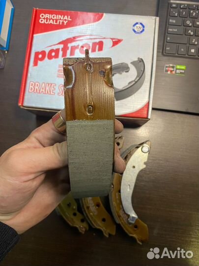 Колодки тормозные задние Peugeot 206 (203x38mm)