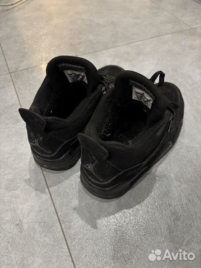 Кроссовки nike air jordan 4 джорданы зимние