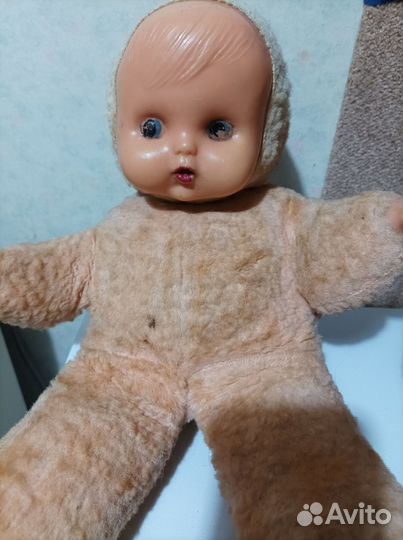 Кукла пупс набивной СССР