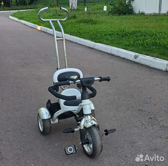 Детский трехколесный велосипед бу