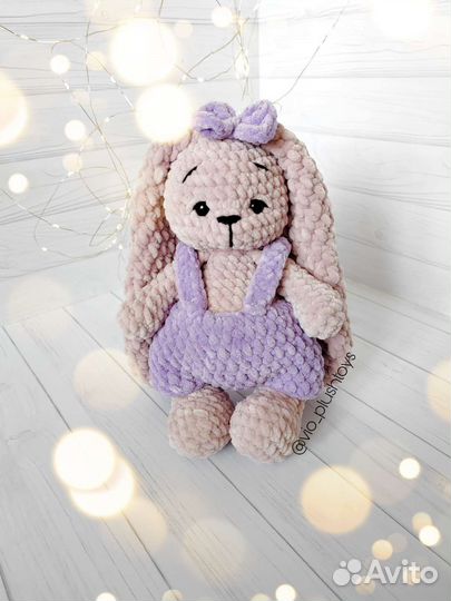 Вязаная зайка