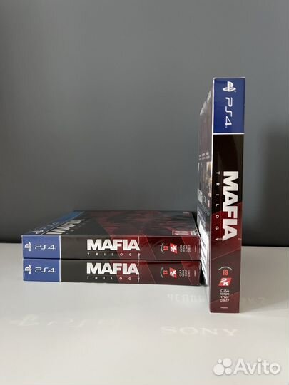 Mafia trilogy ps4 новый