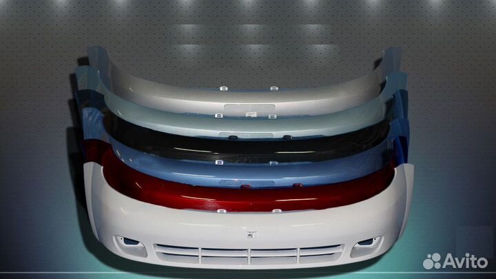 Бампер передний Chevrolet Lacetti хетчбэк в цвет