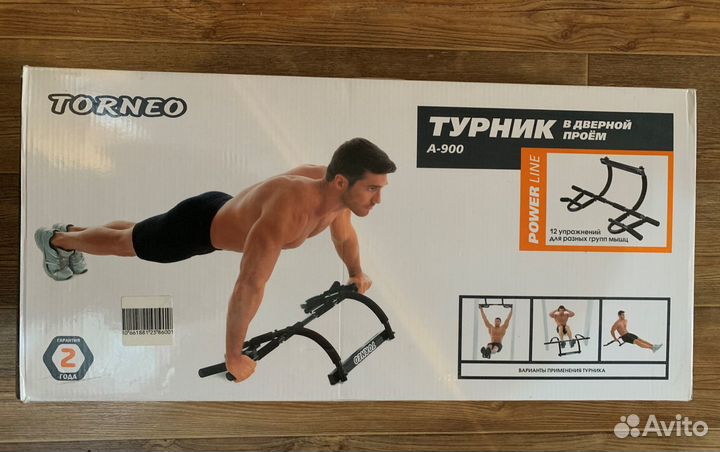 Турник в дверной проём torneo