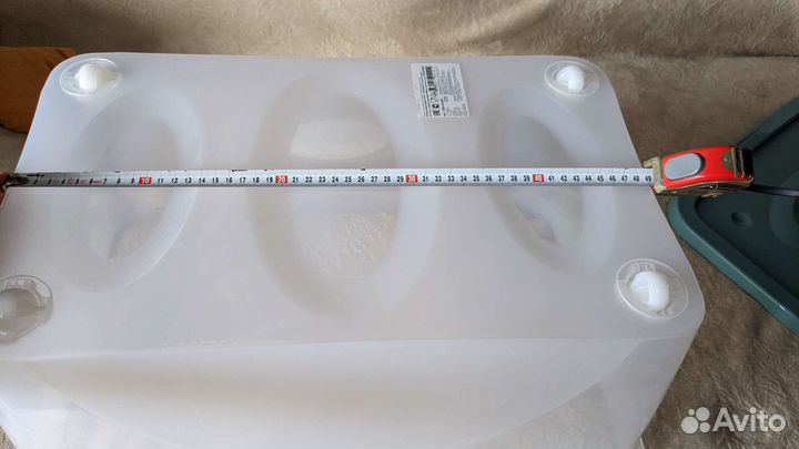 Контейнер/ящик с крышкой на колёсиках