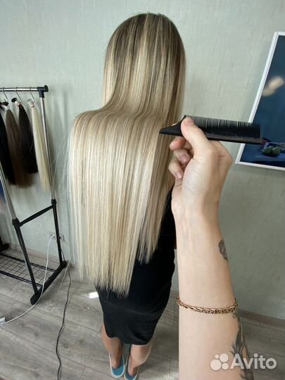 Кератиновое выпрямление волос