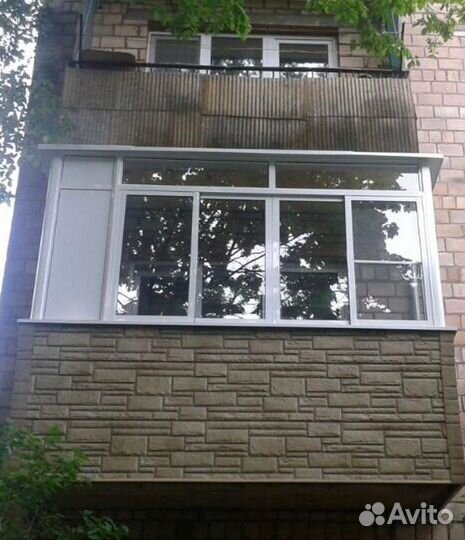 Остекление балкона