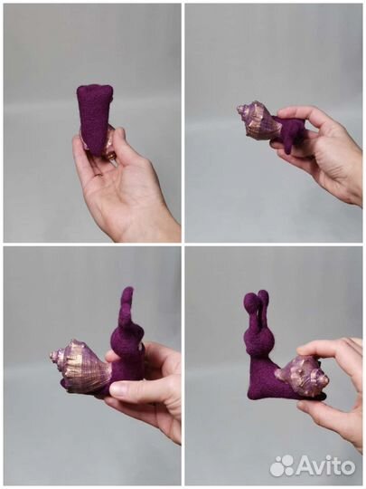 Улитка интерьерная игрушка подарок сувенир