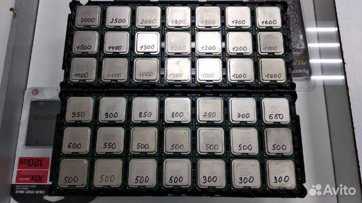 Процессоры Intel в наличии