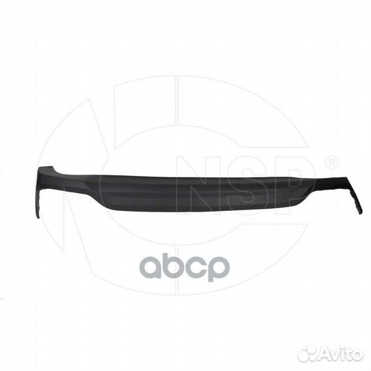 Накладка бампера заднего (юбка) NSP0286612H5000