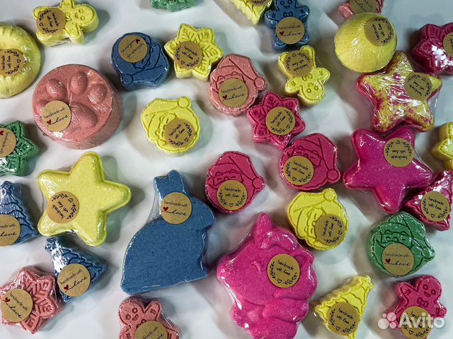 Бомбочки для ванны набор