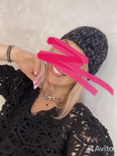 Блестящая шапка