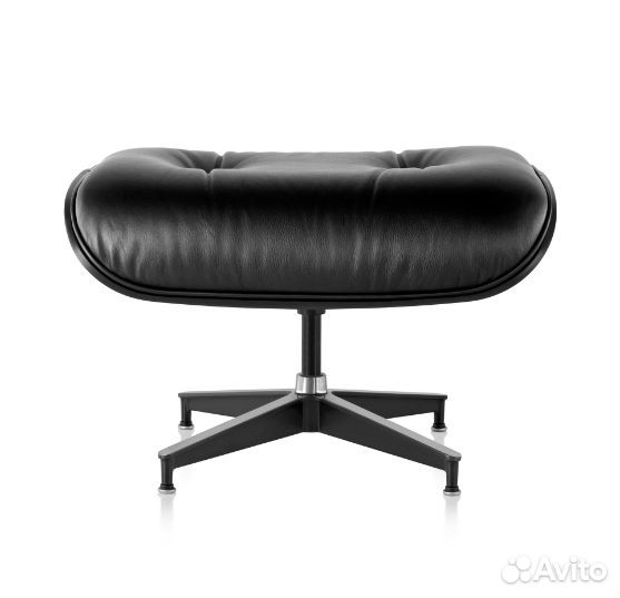 Кресло кожаное eames lounge chair