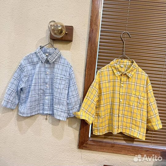 Рубашка детская для мальчиков и девочек