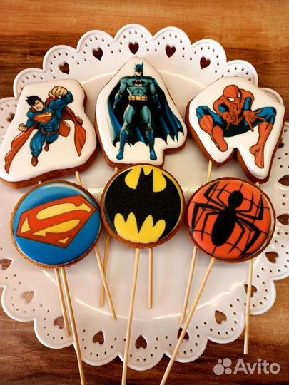 Топперы на торт пряники имбирные