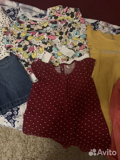 Продаю вещи пакетом га девочку 5-6 лет