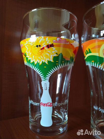 Стаканы коллекционные coca cola