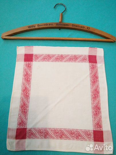 Старинный немецкий текстиль/брошки