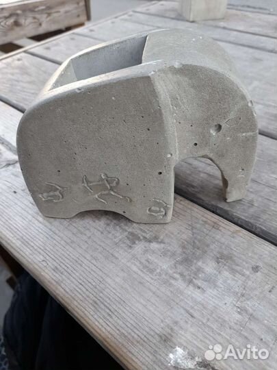 Слон подставка под ручки карандаши, органайзер