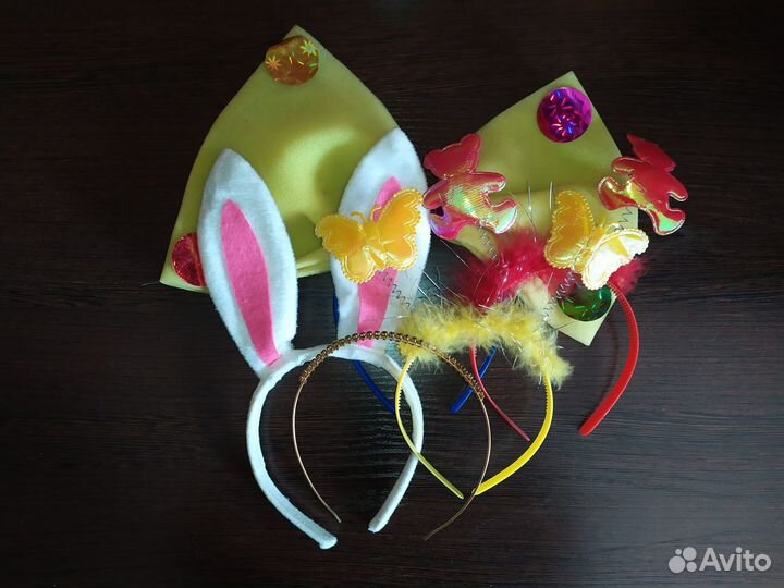 Ободки, колпак, ёлочка сувенирная