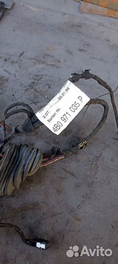 Проводка задней двери Ауди A6 C5