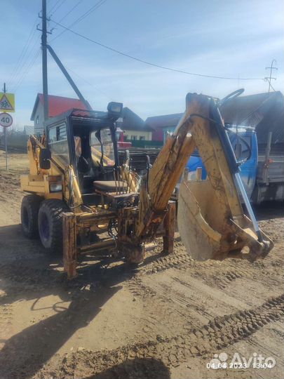 Погрузчик, ямобур, миниэксковатор