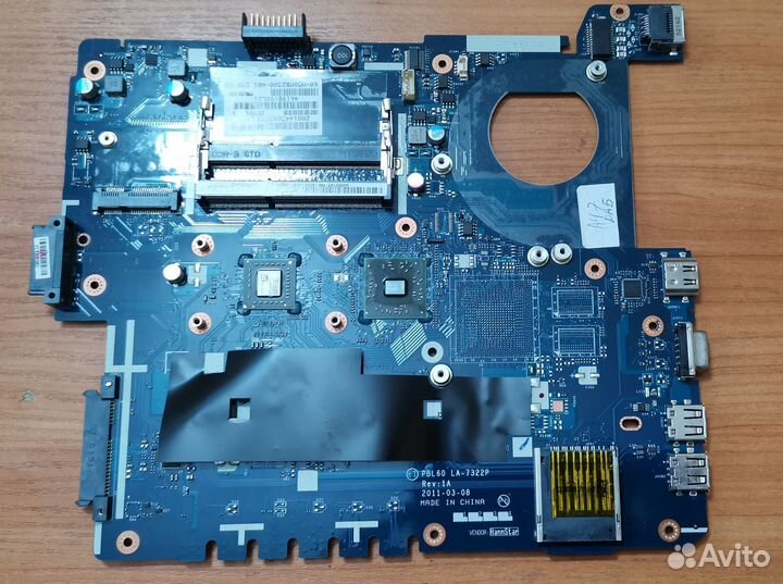 Материнская плата Asus X53U K53U (PBL60 LA-7322P)