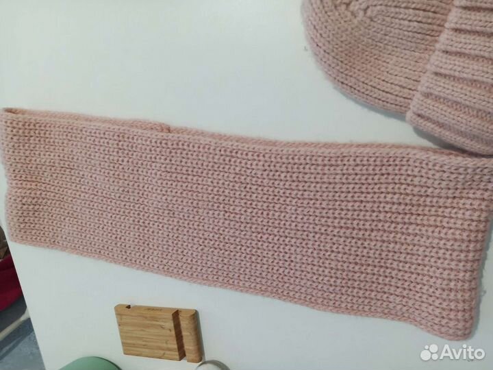 Шапка и снуд женский