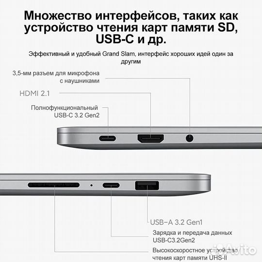 Ноутбук RedmiBook Pro 15 2023 убийца macbook