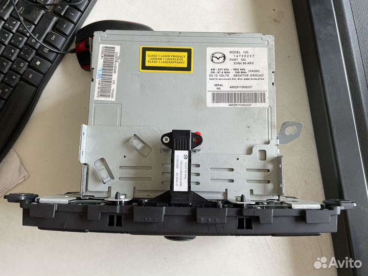 Магнитола в сборе Mazda cx-7 2007-2012