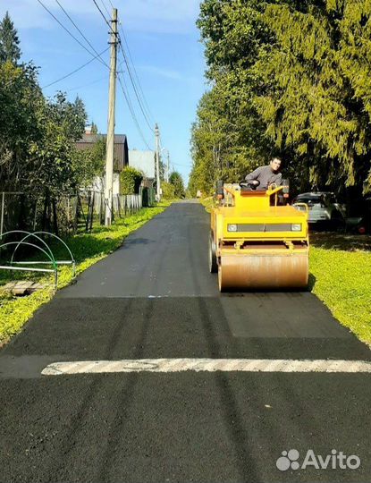 Укладка асфальта