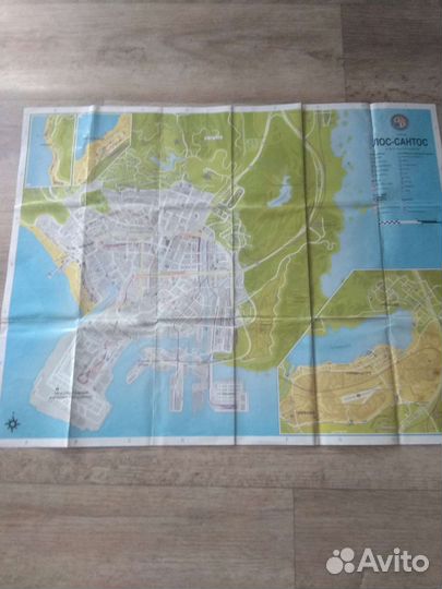Постер карты gta 5
