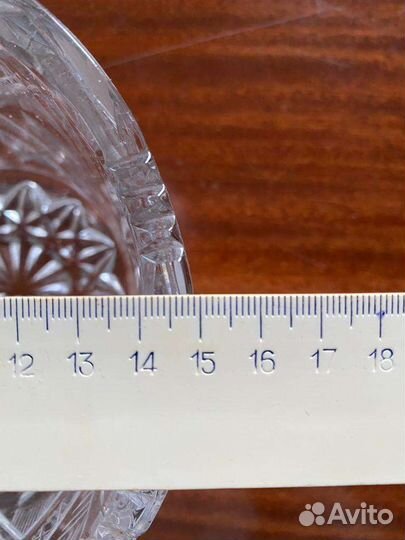 Ваза хрусталь новая, кружки и стаканы стекло