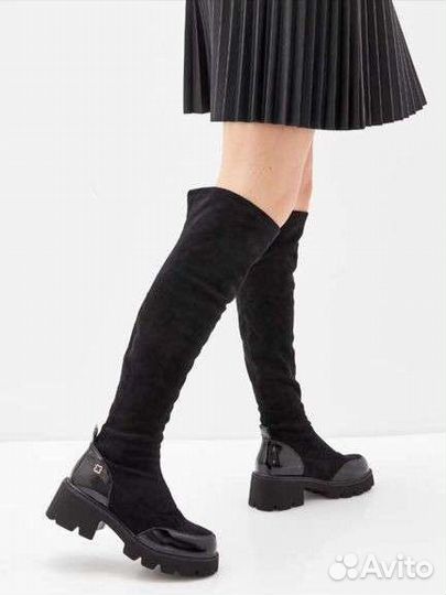 Сапоги ботфорты